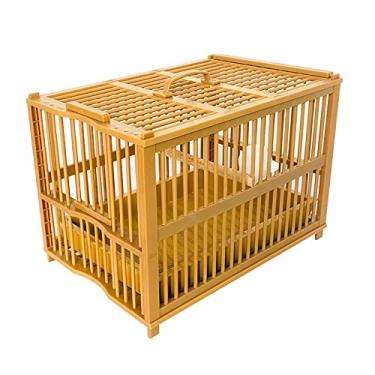 Imagem de YAYA2021-SHOP Gaiola de pássaro boutique tordo gaiola de banho de pássaro gaiola de plástico branco olho de banho gaiola de plástico gaiola de banho Myna gaiola de banho grande ninho de pássaro