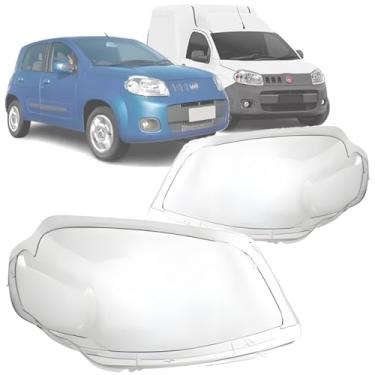 Imagem de Par Lente Farol Uno 2011 2012 2013 2014 e Fiorino 2014 2015 2016 2017 2018 2019 2020 2021