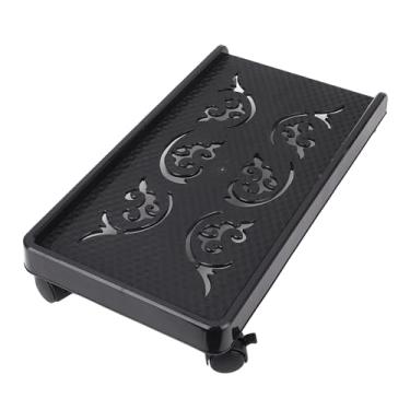 Imagem de WALFRONT Suporte Móvel de Cpu, Torre de Computador Ventilada Com 4 Rodas de Rodízio Sob o Suporte de Cpu de Mesa para Escritório e Casa