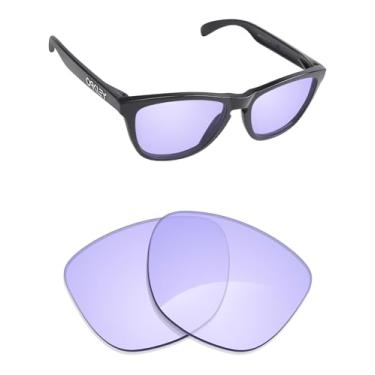 Imagem de Alphax Lentes de reposição roxas não polarizadas para óculos de sol Oakley Frogskins OO9013