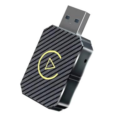 Imagem de Adaptador CarPlay Android 2 em 1 Sem Fio, Dongle USB Mini para Conversão de CarPlay Com Fio para Sem Fio, Compatível com Veículos 2016-2024