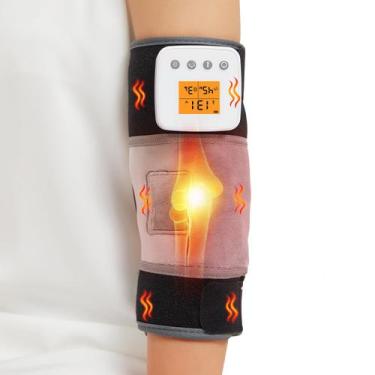 Imagem de Almofada de aquecimento AOKESTE sem fio para cotovelo com massagem e c