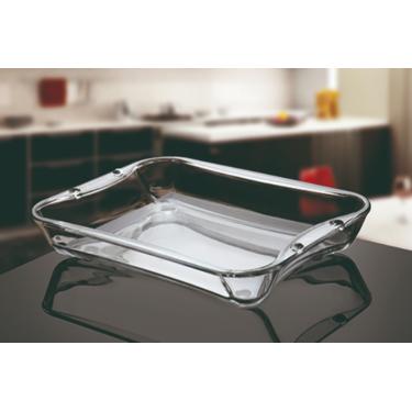 Imagem de Travessa de Vidro Temperado 29cm 1.7 Litros Direto Ao Forno Assadeira