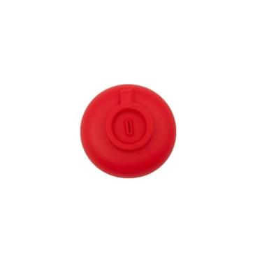 Imagem de 1 conjunto de suporte de silicone – suporte de picolé de verão à prova de vazamento com protetor de gotejamento e transporte de lanche – seguro para lava-louças, vermelho