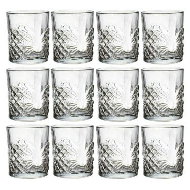Imagem de Copos De Vidro De Whisky Rozana Transparente 310Ml 12 Peças