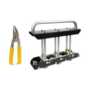 Imagem de Ferramenta De Curvatura De Bordas Metálicas Profissional Leve Para Des