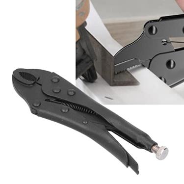 Imagem de Round Mouth Locking Plier, Heavy Duty Locking Pliers, Adjustable and Durable Round Curved Claw Locking Plier, Carbon Steel Locking Plier(10 inches (SK-127-10))