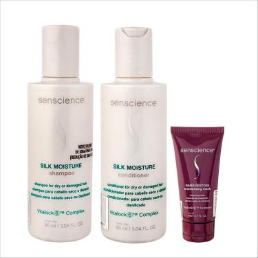 Imagem de Kit Senscience Moisture - Shampoo 90ml + Condicionador 90ml + Máscara 50ml