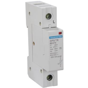 Imagem de DPS TR (Dispositivo de proteção contra surtos) - 60KA / 275V~ 1P