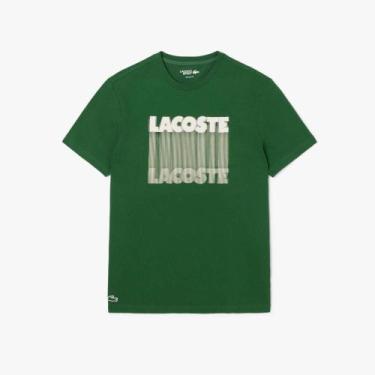 Imagem de Camiseta Ultra-Dry Estampa Esportiva - Lacoste, Verde 2, S