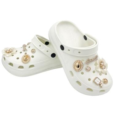 Imagem de Babuche, Sandalia Feminina, Feminino Salto 7cm Babuche em Leve e Confortável para Trabalho e Lazer(Branco,40)