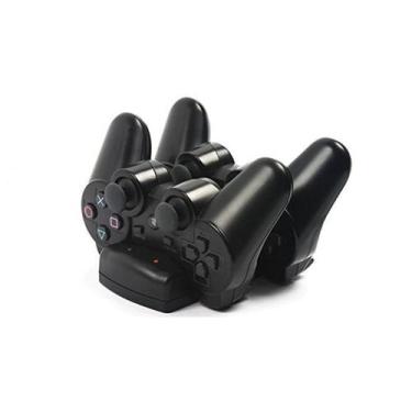 Imagem de Base de estação de carregamento para carregador duplo PS3 Joystick Con