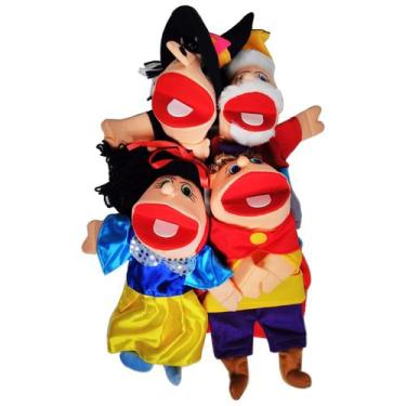 Imagem de Kit Fantoche - Branca De Neve - Kit003 - FANTOCHES GONZAGA, KIT003