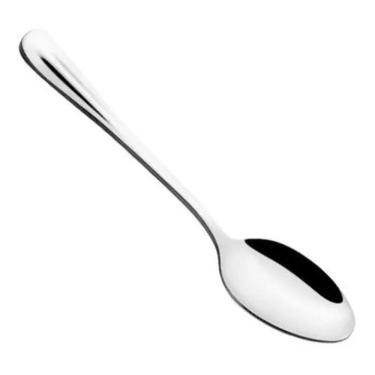 Imagem de 2X Jogo 24 Colher De Sopa Aço Inox Cozinha Bar Restaurantes