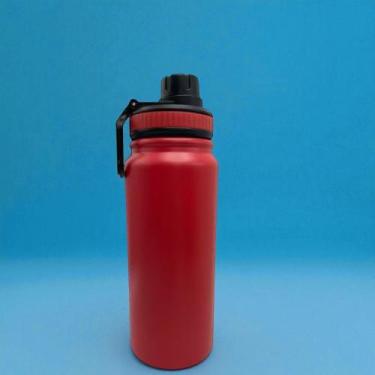 Imagem de Garrafa Térmica Inox Esportiva 600ml  Alta Qualidade e Praticidade - N