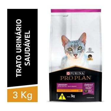 Imagem de Ração Pro Plan Trato Urinário Gatos Adultos Frango 3kg