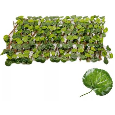 Imagem de Treliça Gradil Cerca Painel de Madeira 2,5m x 0,4m Decoração Jardim Ambientes cerca para jardim Painel Decorativo para Jardim, Cerca para Plantas Trepadeiras(Redonda)