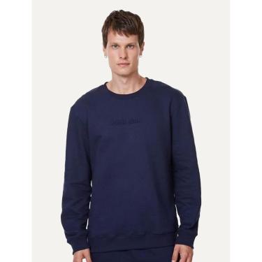 Imagem de Moletom John John Masculino Embossed Logo Azul Marinho-Masculino