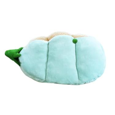 Imagem de Ioensy Cama para gato Almofada para cachorro Suprimentos para animais de estimação Canil de inverno confortável Cama para gatinhos respirável Cama para, Flanela