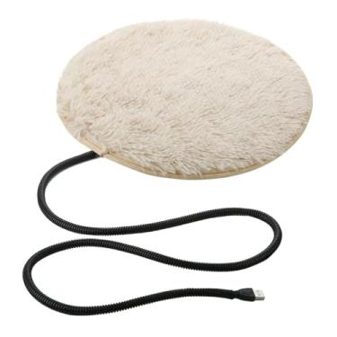 Imagem de Generic Tapete térmico para gatos, almofada térmica para cama de animais de estimação, tapete aquecido para gatinhos e cães de pequeno porte, Bege