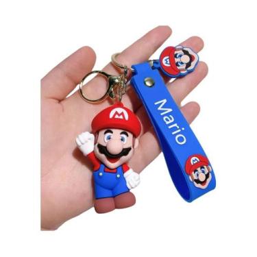 Imagem de Chaveiro Super Mario Bros 27 Estilos Brinquedo De Personagem De Desenh