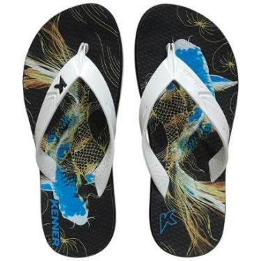 Imagem de Chinelo Kenner Summer Carpa Estampado Masculino Conforto-Masculino