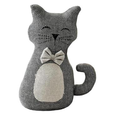 Imagem de predolo Batente de porta fofo e leve que protege o piso. Enfeite decorativo para o chão e para o seu apartamento, com Gravata Borboleta