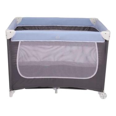 Imagem de Berço Compacto Confort Bebê Cercado Chiqueirinho Rosa - Baby Style