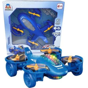 Imagem de Brinquedo De Carrinho Elétrico Formado Tubarão 1804 Braskit