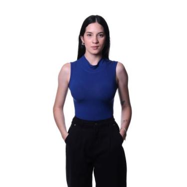 Imagem de Body bali hai gola alta, Azul, m