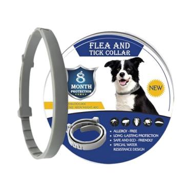 Imagem de Coleira Antipulgas Natural Cães 63cm - Óleo Essencial - Defesa Eficaz Contra Pulgas e Carrapatos