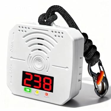 Imagem de Pumwry Detectores De Monóxido De Carbono, Alarme Detector De Co2 Portátil Operado Por Bateria Para Casa, Carro, Trailer, Sensores Avançados, Lcd/Led, Aviso De Bateria Fraca, Alerta De Monóxido De 8