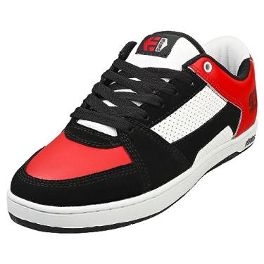 Imagem de Etnies Tênis de skate masculino Mc Rap Lo Top, Preto/vermelho/branco., 8.5