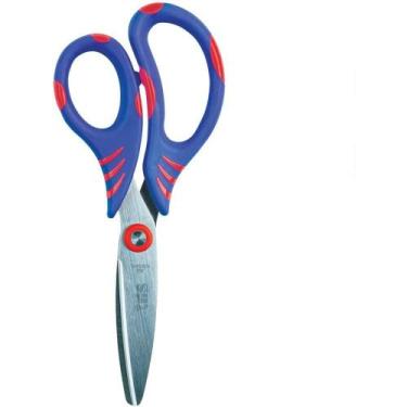 Imagem de Tesoura Escolar TRIS COMFY 14,5CM com Cabo Emborrachado (display 18 Un