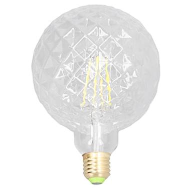 Imagem de Hyuduo Lâmpadas Redondas de 4W Luzes LED de Forma de Ananas 4000k Luz Neutra 360lm E26 E27 Base Transparente Glass Retro Decoração para Cafe Shop Home