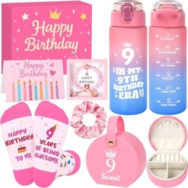 Imagem de MIRTHIA Presentes de 9 anos para meninas - 6 em 1, presentes de aniversário de 9 anos para meninas, presente de aniversário para meninas de 9 anos, presente para meninas de 9 anos para irmã filha