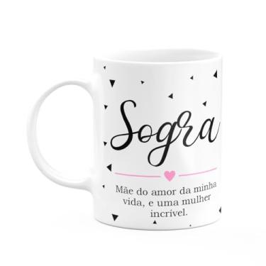 Imagem de JPS INFO, Caneca Minimalista Mães - Sogra, mãe do amor da minha vida