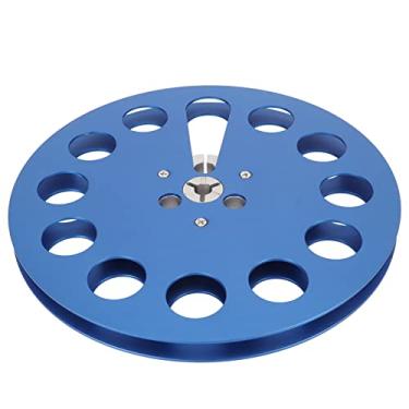 Imagem de Carretel de Fita Vazia, Carretel Aberto Universal de 1/4 de 7 Polegadas, Carretel de Som Vazio, Fácil de Usar para Toca-fitas de Carretel a Carretel (Azul)