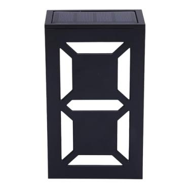 Imagem de YWBL-WH Números de Sinalização de Luz de Endereço Digital Solar de 0 A 9 Letras A CEF H L P U Iluminação Externa à Prova de água Movida A Energia Solar Com Luz Branca Quente Com Brilho