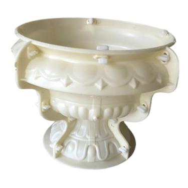 Imagem de Fenteer Vaso de flores europeu para decoração de jardim, confecção de vasos, molde para bonsai, acessório para artesanato faça você mesmo, Diâmetro 43 Cm