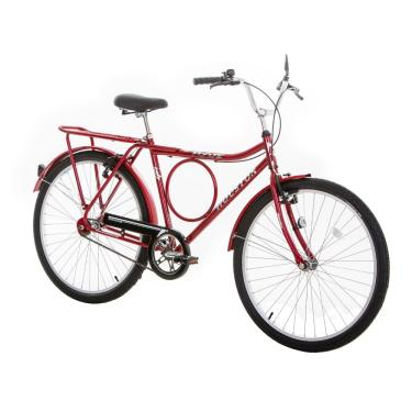 Imagem de Bicicleta Houston Super Forte VB Freios V-Brake Vermelho Aro 26 SF26V2M