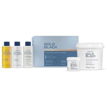 Imagem de Kit de relaxamento Gold Black Guanidina profissional 1 aplicação ou 2 