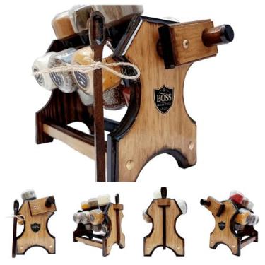 Imagem de Porta temperos Artesanal Giratório Organizadores de Cozinha 12 Potes C