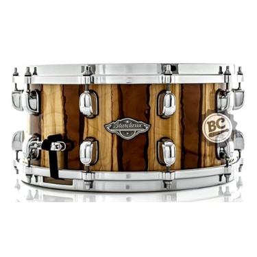 Imagem de Caixa Tama Starclassic Performer Maple Birch Caramel Aurora 14x6,5¨ com Aros Die-Cast