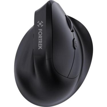 Imagem de Mouse Vertical Sem Fio Ergonômico Fortrek Merg15 Preto