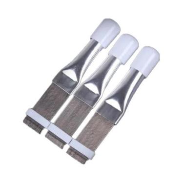 Imagem de Escova De Limpeza E Alinhamento De Fins De Ar Condicionado Em Aço Inox