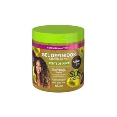 Imagem de Gel Definidor Salon Line SOS Cachos Azeite de Oliva 550g