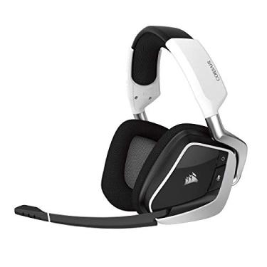 Imagem de Headset Gamer Corsair VOID PRO RGB - Wireless, Dolby 7.1, Drivers 50mm, Branco - CA-9011153-NA