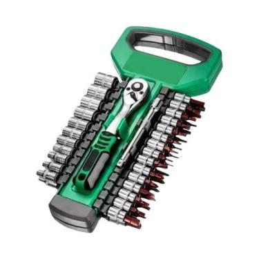 Imagem de Conjunto De Chaves De Catraca De 1/4 E 3/8 Polegadas Com 72 Dentes, Fe