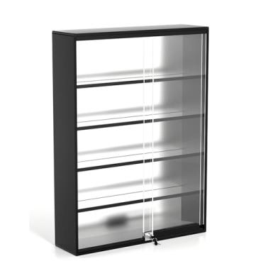 Imagem de Cremalheira de exibição de cigarro de supermercados comerciais, estojo de exibição de caixa de fósforos suporte de mesa, várias combinações de armário de exibição montado na parede suportes de